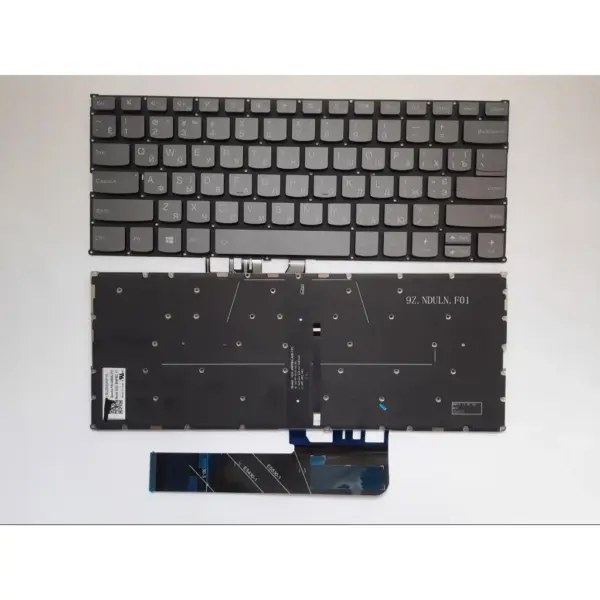 Клавіатура ноутбука Lenovo Yoga 530-14ARR/14IKB серая с подсв UA (A46136) Клавіатура ноутбука Lenovo Yoga 530-14ARR/14IKB серая с подсв UA (A46136)