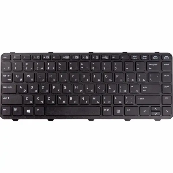 Клавіатура ноутбука HP ProBook 430 G1 черн/черн (KB310747)