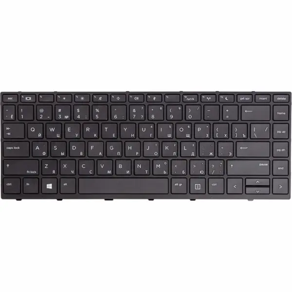 Клавіатура ноутбука HP Probook 430 G5/440 G5 черн/черн (KB310742)