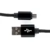Дата кабель USB 2.0 AM to Micro 5P 1.0m black Dengos (NTK-M-MT-BLACK)