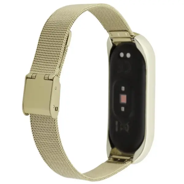 Ремінець до фітнес браслета BeCover Metal для Xiaomi Mi Smart Band 5 Gold (705148)