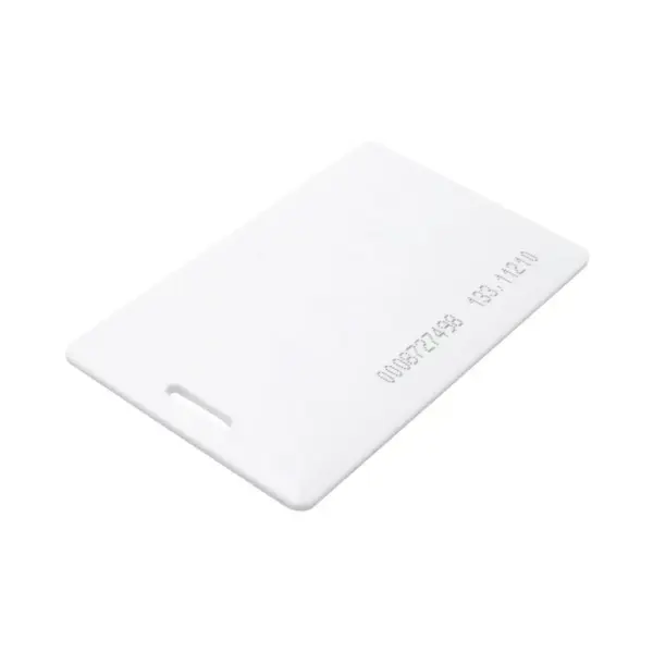 Безконтактна картка EM-Marine 1.8мм white, чип TK4100 с номером (1.8мм white, чіп TK4100 з номером)