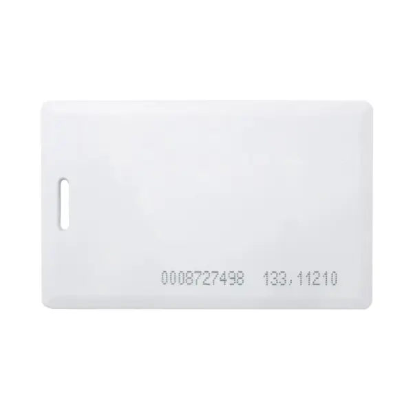 Безконтактна картка EM-Marine 1.8мм white, чип TK4100 с номером (1.8мм white, чіп TK4100 з номером)