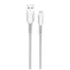 Дата кабель USB 2.0 AM to Lightning 1.0m line-drawing white ColorWay (CW-CBUL027-WH)
