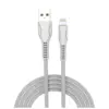 Дата кабель USB 2.0 AM to Lightning 1.0m line-drawing white ColorWay (CW-CBUL027-WH)