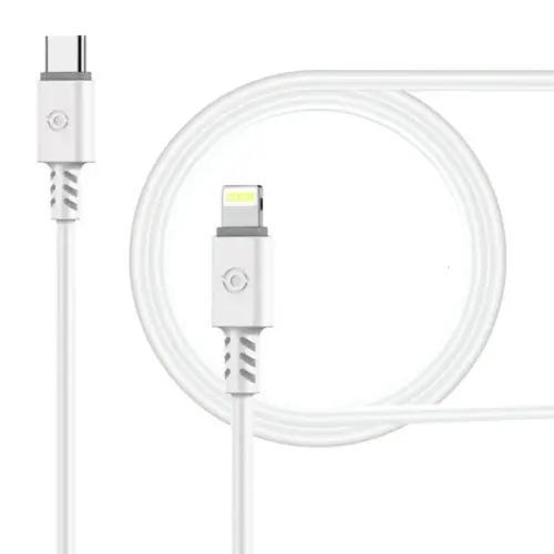 Дата кабель USB-C to Lightning 1.2m CB-TL11 white Piko (1283126504037)