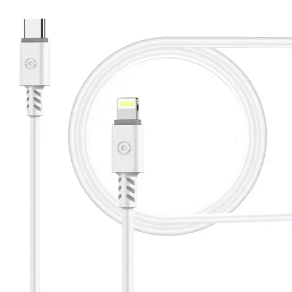 Дата кабель USB-C to Lightning 1.2m CB-TL11 white Piko (1283126504037)