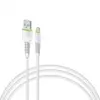 Дата кабель USB 2.0 AM to Lightning 0.2m CBFLEXL0 white Intaleo (1283126487439)