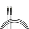 Дата кабель USB-C to USB-C 1.2m 18W black Intaleo (1283126501296)