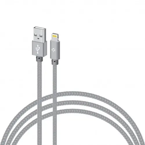 Дата кабель USB 2.0 AM to Lightning 1.0m CBGNYL1 grey Intaleo (1283126477652) Дата кабель USB 2.0 AM to Lightning 1.0m CBGNYL1 grey Intaleo (1283126477652)