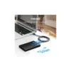 Дата кабель USB 3.0 AM to USB-C 1.0m US184 Black Ugreen (20882) Дата кабель USB 3.0 AM to USB-C 1.0m US184 Black Ugreen (20882)