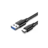 Дата кабель USB 3.0 AM to USB-C 1.0m US184 Black Ugreen (20882) Дата кабель USB 3.0 AM to USB-C 1.0m US184 Black Ugreen (20882)