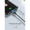 Дата кабель USB 2.0 AM to USB-C 2.0m US287 Black Ugreen (60118)