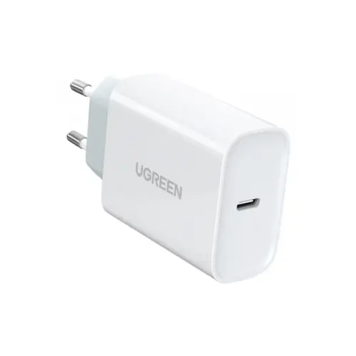 Зарядний пристрій Ugreen USB-C PD30W CD127 white (70161)