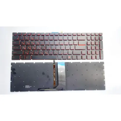 Клавіатура ноутбука MSI GE62, GE72, GS60, GS70, GT72, WS60 черная с подсветкой UA/RU (A46103)
