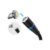 Дата кабель USB 2.0 AM to Lightning + Micro 5P + USB-C 1.0m Magnetic ColorWay (CW-CBUU038-BK) Дата кабель USB 2.0 AM to Lightning + Micro 5P + USB-C 1.0m Magnetic ColorWay (CW-CBUU038-BK)