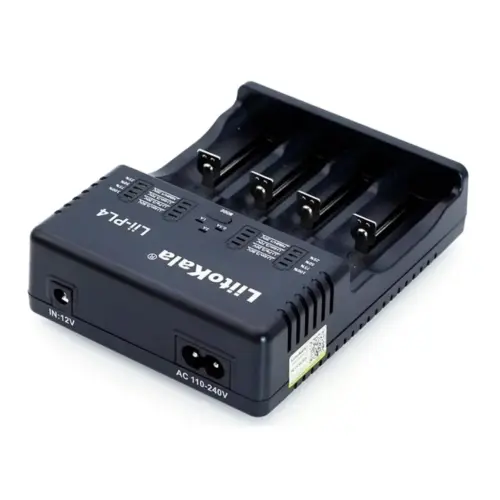 Зарядний пристрій для акумуляторів Liitokala 4 Slots, LED, Li-ion/Ni-MH/Ni-Cd/AA/ААA/AAAA/С (Lii-PL4)