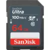 Карта пам'яті SanDisk 64GB SDXC class 10 UHS-1 (SDSDUNR-064G-GN3IN) Карта пам'яті SanDisk 64GB SDXC class 10 UHS-1 (SDSDUNR-064G-GN3IN)
