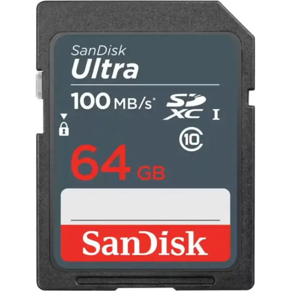 Карта пам'яті SanDisk 64GB SDXC class 10 UHS-1 (SDSDUNR-064G-GN3IN) Карта пам'яті SanDisk 64GB SDXC class 10 UHS-1 (SDSDUNR-064G-GN3IN)