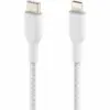 Дата кабель USB-C to Lightning 2.0m white Belkin (CAA004BT2MWH)