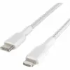 Дата кабель USB-C to Lightning 2.0m white Belkin (CAA004BT2MWH)