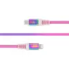 Дата кабель USB-C to Lightning 1.0m MFI Rainbow REAL-EL (EL123500054)