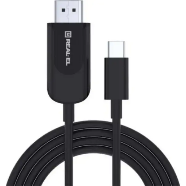 Дата кабель USB 2.0 AM to USB-C 1.0m Premium Rainbow REAL-EL (EL123500050)