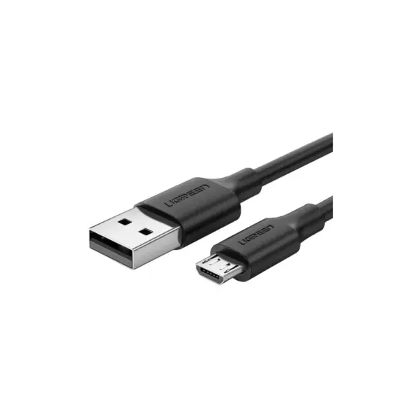 Дата кабель USB 2.0 AM to Micro 5P 1.5m US289 (Black) Ugreen (60137) Дата кабель USB 2.0 AM to Micro 5P 1.5m US289 (Black) Ugreen (60137)