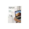Дата кабель USB-C to USB-C 1.0m USB3.1 Gen2 US355 5A Alum. (Black) Ugreen (80150)