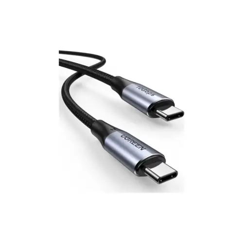 Дата кабель USB-C to USB-C 1.0m USB3.1 Gen2 US355 5A Alum. (Black) Ugreen (80150) Дата кабель USB-C to USB-C 1.0m USB3.1 Gen2 US355 5A Alum. (Black) Ugreen (80150)