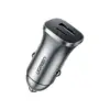 Зарядний пристрій Ugreen CD130 20W USB + Type-C PD Car Charger (Gray) (30780)
