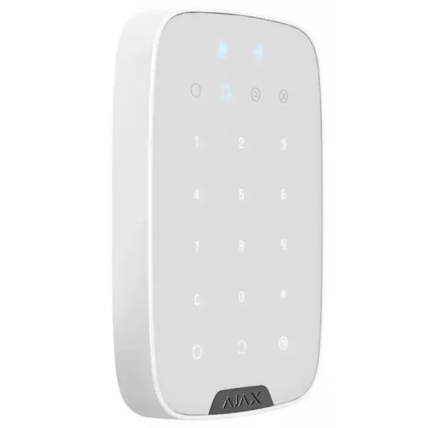 Клавіатура до охоронної системи Ajax KeyPad Plus біла Клавіатура до охоронної системи Ajax KeyPad Plus біла