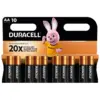 Батарейка Duracell AA лужні 10 шт. в упаковці (5002508/5006461)