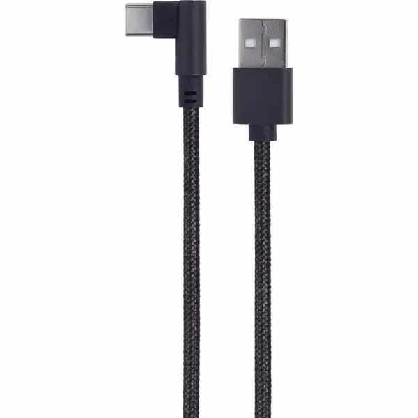 Дата кабель USB 2.0 AM to USB-C 0.2m corner Cablexpert (CC-USB2-AMCML-0.2M)