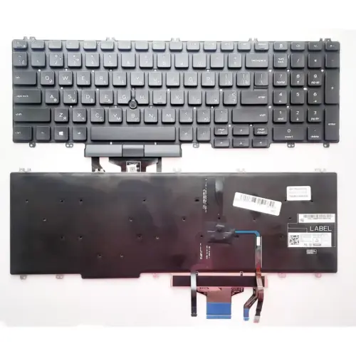 Клавіатура ноутбука Dell Latitude 5500/5501,Precision 3501/3540/3541 черн ТП подсв UA (A46189) Клавіатура ноутбука Dell Latitude 5500/5501,Precision 3501/3540/3541 черн ТП подсв UA (A46189)