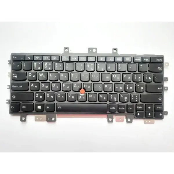 Клавіатура ноутбука Lenovo ThinkPad X1 Helix2 черн с черн с подсв ТП UA (A46202)