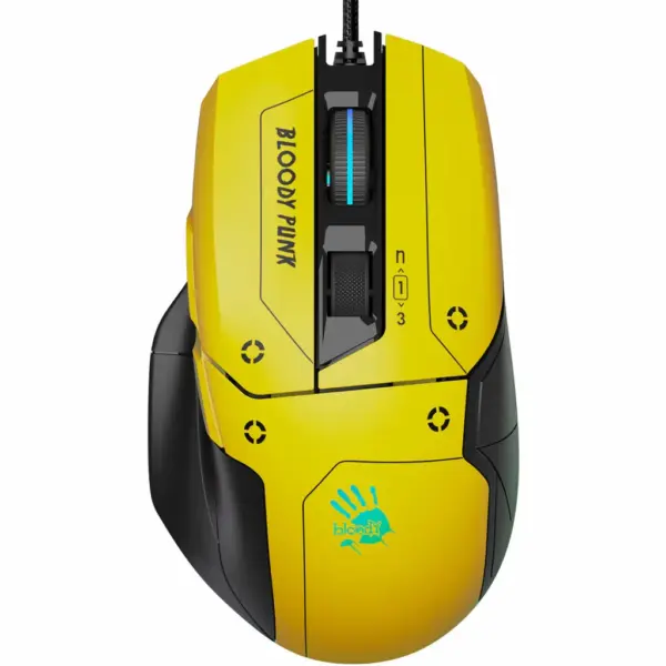 Мишка A4Tech Bloody W70 Max Punk Yellow (4711421963251)