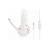 Навушники Gembird MHS-03 White/Red (MHS-03-WTRD)