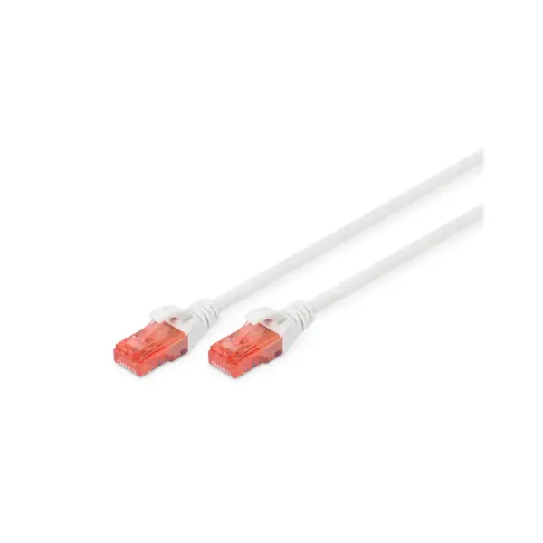 Патч-корд 2м, CAT 6 UTP, AWG 26/7, Cu, LSZH, white Digitus (DK-1617-020/WH) Патч-корд 2м, CAT 6 UTP, AWG 26/7, Cu, LSZH, white Digitus (DK-1617-020/WH)
