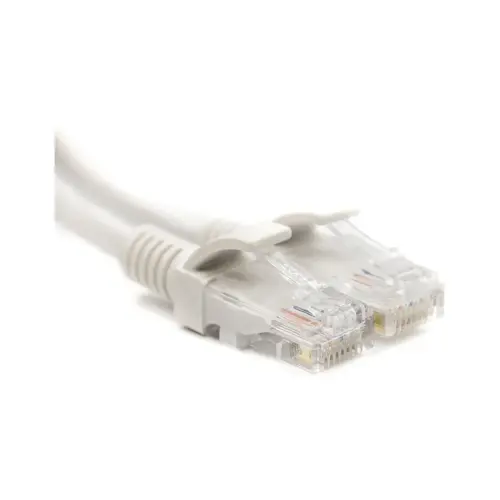 Патч-корд 25м, UTP, cat.5e, CU, white PowerPlant (CA912636)