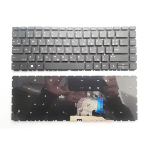 Клавіатура ноутбука HP ProBook 440 G6, 445 G6 черна UA (A46207) Клавіатура ноутбука HP ProBook 440 G6, 445 G6 черна UA (A46207)