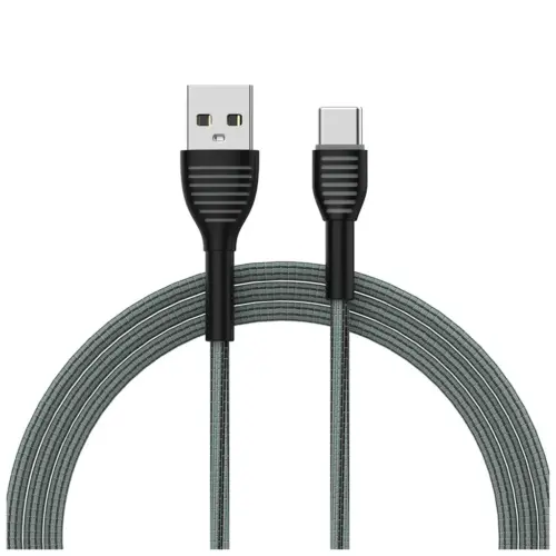 Дата кабель USB 2.0 AM to USB-C 1.0m ColorWay (CW-CBUC041-GR)