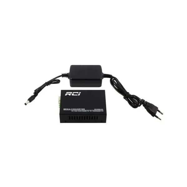 Медіаконвертер RCI 1G, SFP slot, RJ45, standart size metal case (RCI300S-GL)