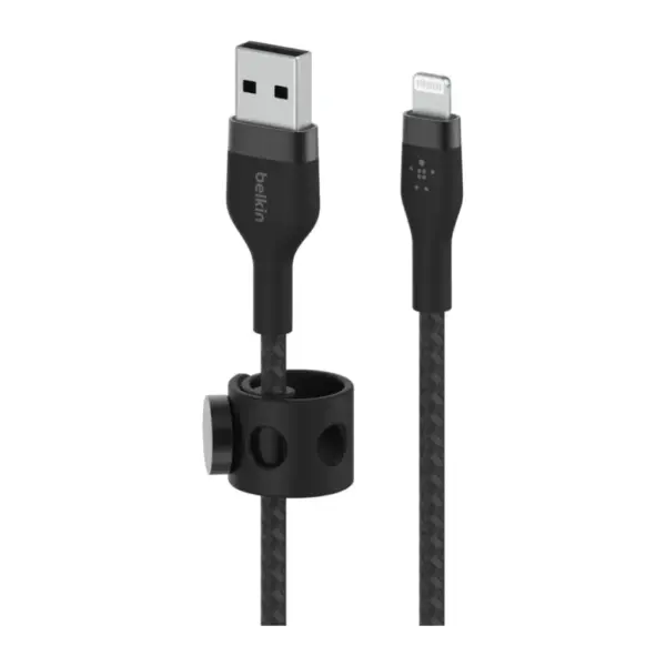 Дата кабель USB 2.0 AM to Lightning 1.0m black Belkin (CAA010BT1MBK) Дата кабель USB 2.0 AM to Lightning 1.0m black Belkin (CAA010BT1MBK)