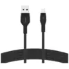 Дата кабель USB 2.0 AM to Lightning 1.0m black Belkin (CAA010BT1MBK) Дата кабель USB 2.0 AM to Lightning 1.0m black Belkin (CAA010BT1MBK)