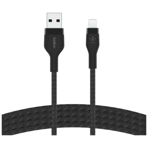 Дата кабель USB 2.0 AM to Lightning 1.0m black Belkin (CAA010BT1MBK) Дата кабель USB 2.0 AM to Lightning 1.0m black Belkin (CAA010BT1MBK)
