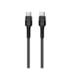 Дата кабель USB-C to USB-C 1.0m 3.0A black ColorWay (CW-CBPDCC047-BK)