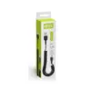 Дата кабель USB 2.0 AM to Micro 5P 1.0m spiral black ColorWay (CW-CBUM051-BK)