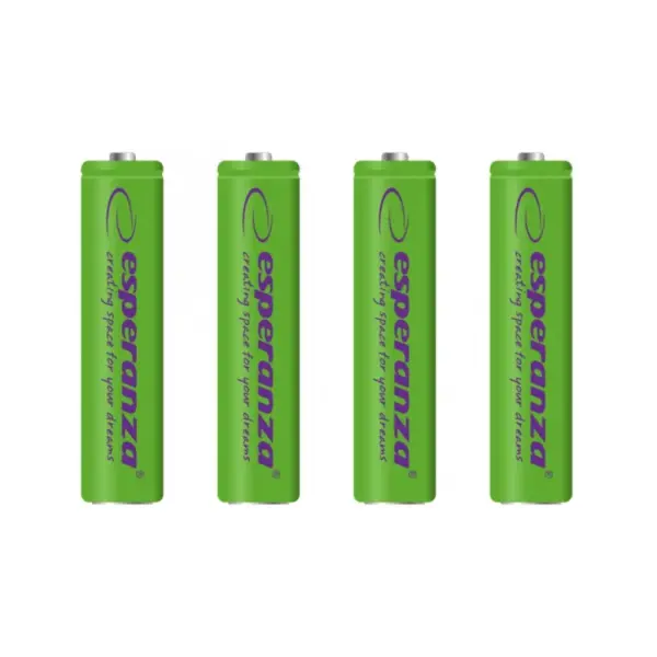 Акумулятор Esperanza AAA 1000mAh Ni-MH * 4 green (EZA102G)