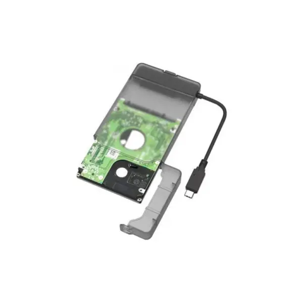 Кишеня зовнішня Maiwo USB3.1 GEN1 TypeC to HDD 2,5" SATA/SSD black (K104G2 black)